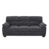 Vintage Inspired 3 Seat Sofa With Tufted Cushions Vintage Inspired 3 Seat Sofa With Tufted Cushions