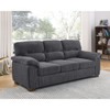 Vintage Inspired 3 Seat Sofa With Tufted Cushions Vintage Inspired 3 Seat Sofa With Tufted Cushions