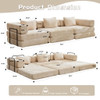 Convertible Floor Sofa Bed, Boneless Modular Sectional Sofa For Living Room Convertible Floor Sofa Bed, Boneless Modular Sectional Sofa For Living Room