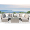 Stylish Modular Wicker Patio Seating Group Stylish Modular Wicker Patio Seating Group