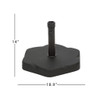 Umbrella Base With Hexagonal Shape - Black Umbrella Base With Hexagonal Shape - Black