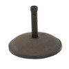 Holder Round Umbrella Base 33 Lbs Concrete - Brown