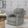 Wide Manual Glider Standard Recliner - Gray Wide Manual Glider Standard Recliner - Gray