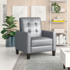Wide Manual Club Recliner - Dark Gray Wide Manual Club Recliner - Dark Gray