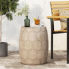 Outdoor Lightweight Concrete Side Table - Natural Outdoor Lightweight Concrete Side Table - Natural