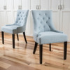 Contemporary Cheney Dining Chair Set With Tufted Design Contemporary Cheney Dining Chair Set With Tufted Design