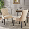 Cheney - Contemporary Dining Chair Tufted Upholstery (Set of 2) Cheney - Contemporary Dining Chair Tufted Upholstery (Set of 2)