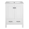 Bathroom Vanity With Integrated Undermount Ceramic Sink, 2 Doors And 1 Drawer, Soft Close Hinges Bathroom Vanity With Integrated Undermount Ceramic Sink, 2 Doors And 1 Drawer, Soft Close Hinges