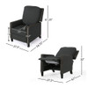 Contemporary Wide Manual Standard Recliner