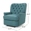 Electric Recliner Chair With Elegant Copper Accents And Soft Upholstery Electric Recliner Chair With Elegant Copper Accents And Soft Upholstery