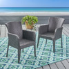 Anaya - Outdoor Wicker Dining Armchair (Set of 2) Anaya - Outdoor Wicker Dining Armchair (Set of 2)