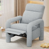 Push Back Recliner Armchair Upholstered Recliner Chair Single Sofa With Adjustable Backrest Push Back Recliner Armchair Upholstered Recliner Chair Single Sofa With Adjustable Backrest
