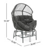 Palos - Outdoor Wicker Glider Chair Palos - Outdoor Wicker Glider Chair