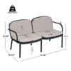 Luna - Outdoor Patio Loveseat Luna - Outdoor Patio Loveseat