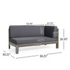 Brava - X Back Corner Bench Brava - X Back Corner Bench