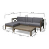 Alcove - L Shape Sofa Set