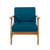 Kaleidoscope - Club Chair With Slat Paneling - Blue Kaleidoscope - Club Chair With Slat Paneling - Blue