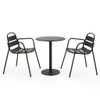 Terra Nova - Bistro Set - Matte Black