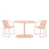 3 Piece Elegant Outdoor Bistro Set With 2 Chairs And Oval Table 3 Piece Elegant Outdoor Bistro Set With 2 Chairs And Oval Table