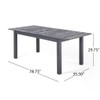 Outdoor Expandable Dining Table With Square Legs Outdoor Expandable Dining Table With Square Legs
