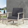 Perla - Contemporary Club Chair With Water Resistant Cushionі Perla - Contemporary Club Chair With Water Resistant Cushionі