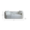 Coral - Curved Sofa, 3 Seater Coral - Curved Sofa, 3 Seater