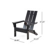 Aurascape - Outdoor Comfort Foldable Adirondack Chair