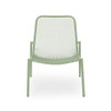 Outdoor Iron Chair With Mesh Design