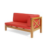 Brava - X Back Corner Bench With Coffee Table Brava - X Back Corner Bench With Coffee Table