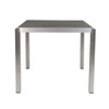 Outdoor Square Dining Table With Aluminum Frame Outdoor Square Dining Table With Aluminum Frame