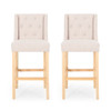 Ethereon - Tufted Counter Stool (Set of 2)