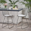 Yearning - Iron Counter Stool With Water Resistant Cushion