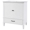 Vintage Style Bathroom Vanity With Sink, Multi Functional Storage, Soft-Closing Door Vintage Style Bathroom Vanity With Sink, Multi Functional Storage, Soft-Closing Door
