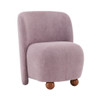 Modern Low Back Accent Upholstered Armless Living Room Chairs, Round Feet Modern Low Back Accent Upholstered Armless Living Room Chairs, Round Feet
