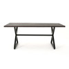 Rolando - Outdoor Aluminum Dining Table With Steel Frame