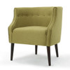 Contemporary Upholstered Club Chair With Button Tufting Contemporary Upholstered Club Chair With Button Tufting
