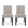 Contemporary Dining Chair With Upholstered Seating And Tapered Legs Contemporary Dining Chair With Upholstered Seating And Tapered Legs