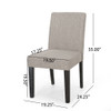 Contemporary Dining Chair With Upholstered Seating And Tapered Legs Contemporary Dining Chair With Upholstered Seating And Tapered Legs