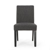 Contemporary Dining Chair With Upholstered Seating And Tapered Legs Contemporary Dining Chair With Upholstered Seating And Tapered Legs