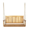 Tambora - Porch Swing Acacia Wood Slat Design Tambora - Porch Swing Acacia Wood Slat Design