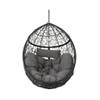 Kylie - Boho Style Hanging Basket Chair Rattan With Water Resistant Cushions