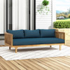 Claremont - 3 Seater Daybed Teak Acacia Wood Water Resistant Cushions Claremont - 3 Seater Daybed Teak Acacia Wood Water Resistant Cushions