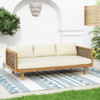 Claremont - 3 Seater Daybed Teak Acacia Wood Water Resistant Cushions Claremont - 3 Seater Daybed Teak Acacia Wood Water Resistant Cushions