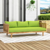 Claremont - 3 Seater Daybed Teak Acacia Wood Water Resistant Cushions Claremont - 3 Seater Daybed Teak Acacia Wood Water Resistant Cushions