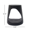 Hollow - Side Table, Durable And Weather Resistant