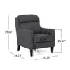 Contemporary Club Chair With Upholstered Fabric And Rubberwood Legs Contemporary Club Chair With Upholstered Fabric And Rubberwood Legs
