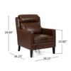 Contemporary Club Chair With Upholstered Fabric And Rubberwood Legs Contemporary Club Chair With Upholstered Fabric And Rubberwood Legs