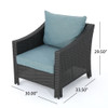 Antibes - Armchair With Water Resistant Cushions Antibes - Armchair With Water Resistant Cushions