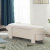 Versatile Storage Ottoman Bench, Spacious & Durable - Beige Versatile Storage Ottoman Bench, Spacious & Durable - Beige