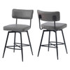 Retro Swivel Counter Stools (Set of 2)